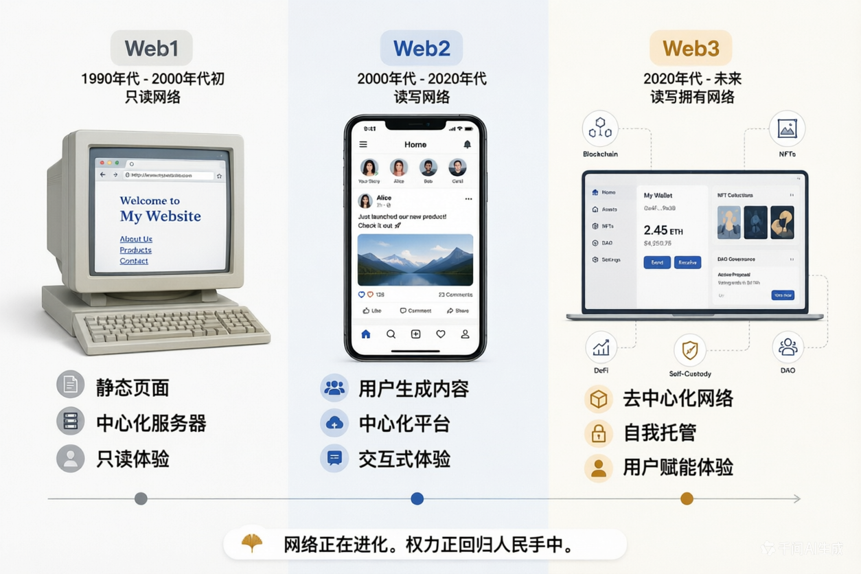 互联网演进对比